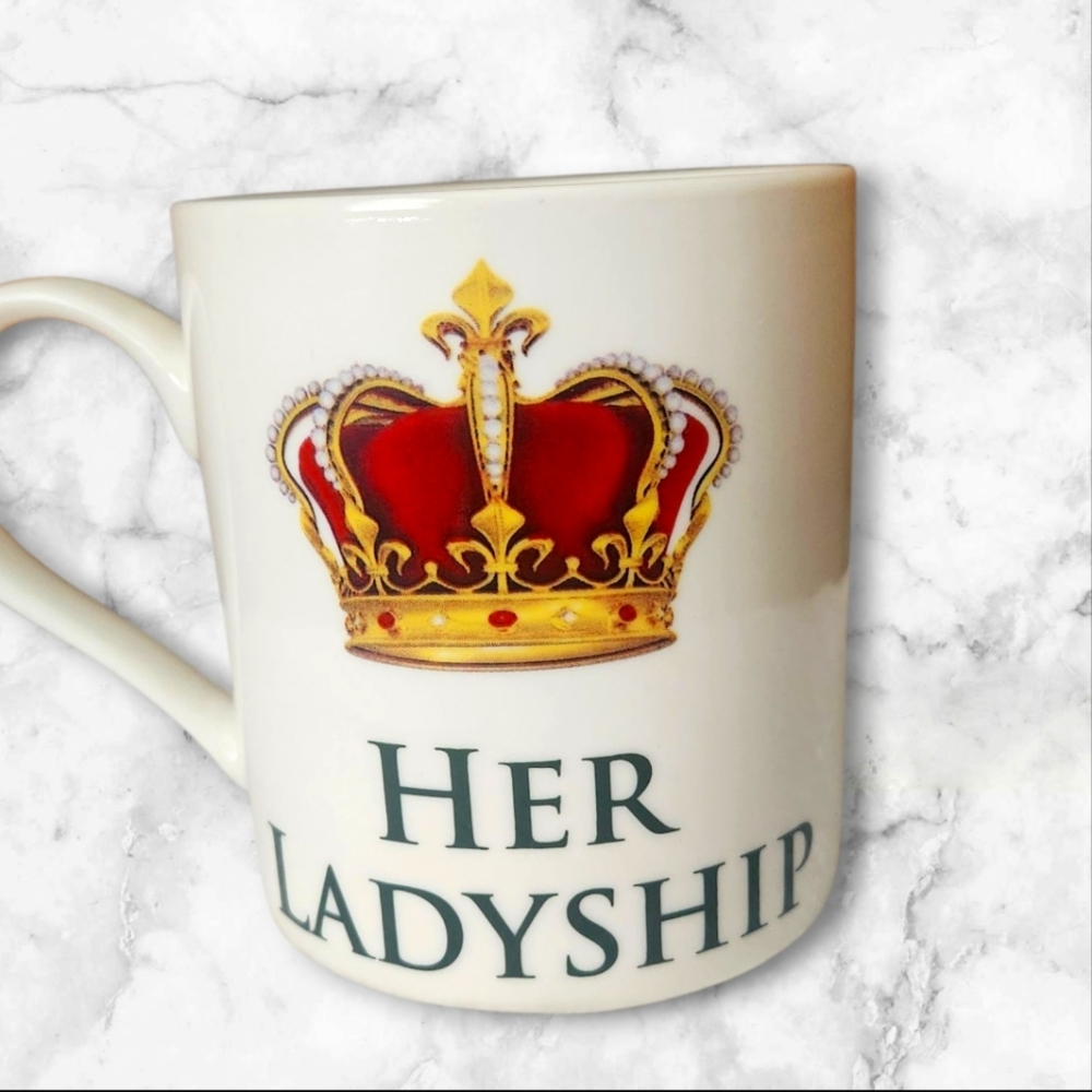 Her Ladyship Mug with Crown Design- Leonardo Collection Designed In England